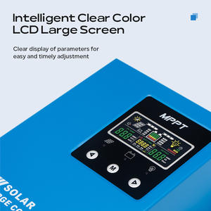 Pengontrol Pengisian Daya Surya MPPT Berkualitas Tinggi 80A 100A 12/24/36/48V AUTO Kipas Pendingin 5200W Daya PV Maksimum Efisiensi 97% Layar LCD Berwarna - Product Image 5