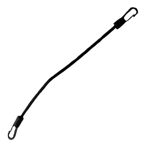 Nylon Elastic Rope 4mm 90cm Dual <b>Hook</b> With Locking <b>Clips</b> For Kayak Canoe Paddle Board Outdoor Use - Product Image 5