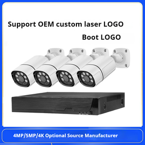 2MP 4CH PoE ngoài trời an ninh IP Camera Kit 4-channel CCTV mạng video giám sát máy ảnh - Product Image 6