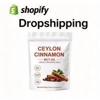 Huile de Cannelle de Ceylan MCT en Gélules, Hautement Biodisponible, Dropshipping Shopify, Marque Privée, Fournisseur Chinois