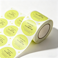 Rouleau d'autocollants en papier adhésif holographique personnalisé, imperméable, anti-contrefaçon, écologique - Marque de luxe