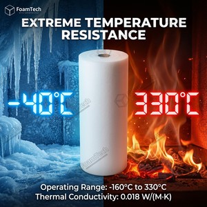 Espuma de Aislamiento de Aerogel Cumple con REACH para Equipos Mecánicos, Lámina de Aislamiento de Aerogel Hidrofóbica - Product Image 2