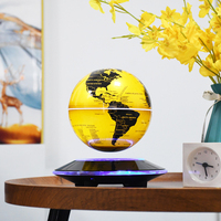 140mm doré géographie éducation magnétique lévitation terre Globe flottant monde Globe lévitation Globe maison bureau décor cadeau