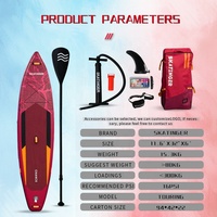 Planche de surf gonflable double couche OEM 2026 pour Stand Up Paddle (SUP) et jeux aquatiques