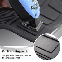 Tapis magnétique pratique en PVC souple et écologique pour équipement de stations de service de salon et outils de barbier