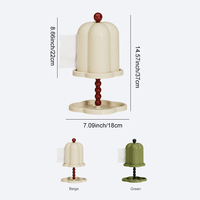 Uforu Porte-serviettes cylindrique élégant pour restaurant Boîte à mouchoirs vintage créative avec rangement
