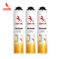 Mousse d'étanchéité en polyuréthane (PU) 750ml/500ml - Mousse expansive en spray pour le remplissage de joints et l'isolation - Qualité professionnelle