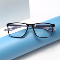Lunettes de Presbytie Carrées Anti-Lumière Bleue, Montures Correctrices Souples en Gros pour Femmes