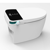 Nouvelle arrivée CE Toilette intelligente monobloc autonettoyante avec bidet électrique intelligent, commande vocale par application mobile