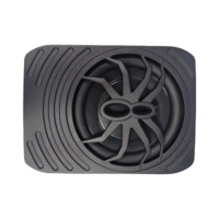Nouveau design Caisson de basses de voiture de 7 pouces avec extra large puissance RMS Caisson de basses de voiture mince à simple bobinage de 120W sous le siège Subwoofer actif de voiture