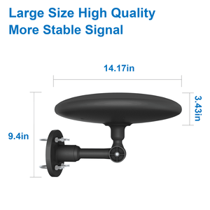 Antena Parabólica Portátil para <span class=keywords><strong>TV</strong></span> AN-5005B de ANTUKO, 30dbi, Montaje en Poste, para Exteriores, 868MHz, Rango de Frecuencia de 470-860MHz, Hecho en China - Product Image 3