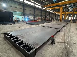 Fahrzeugwaage LKW-Waage 100 Tonnen 3x18m Hochleistungs-Industrieteppich-LKW-Waage FABRIKPREIS zum VERKAUF - Product Image 5