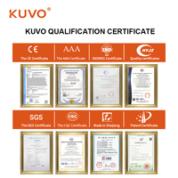 Convertisseur de fréquence VFD à haute efficacité KUVO IP65 triphasé pour pompe solaire 2,2 kW-18,5 kW 380 V entraînement de moteur AC avec RS485