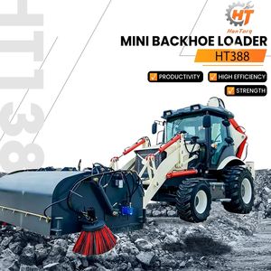 कृषि मूल्य के लिए शीर्ष ब्रांड hantorq 388 कृषि मूल्य 4x4 बैकहोय व्हील लोडर मिनी खुदाई - Product Image 1