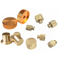 Bouton de potentiomètre moleté rotatif pour guitare, en acier inoxydable et aluminium, usiné CNC, couleur unie, pour contrôle du volume et de l'angle de rotation