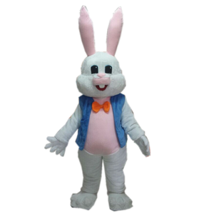 Costume de mascotte de lapin de Pâques blanc / Costumes de mascotte de lapin - Product Image 1