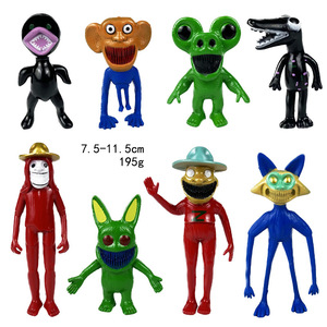 Zoo garde chat figurine mignon nouvelle horreur PVC chat peluche poupée pour monstre horreur jeu aveugle boîte jouet de dessin animé série Anime - Product Image 3