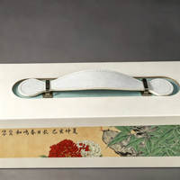 Boîte cadeau rigide de style chinois traditionnel de qualité supérieure avec poignée pour services à thé, emballage de souvenirs de mariage