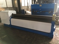 Machine à cintrer les plaques à trois rouleaux W11 6x2500, machine à cintrer les plaques de qualité professionnelle W11 pour la fabrication de récipients sous pression