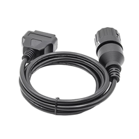 Para motocicletas BMW, adaptador de 10 pines, Cable de para BMW, conector de diagnóstico OBD2 de 10 pines a 16 Pines, Cable de extensión OBD2 para motocicletas