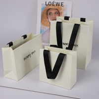 Tas Kertas Pakaian Mewah SUNNY PACK Dengan Logo Anda Sendiri, Pegangan, Tas Kemasan Kertas Hadiah Promosi Belanja Ritel