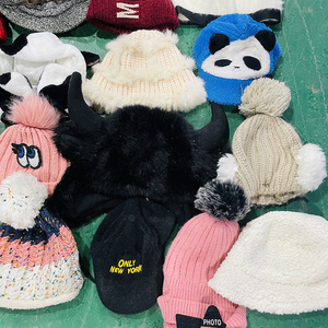 Sombrero de frijol largo de <span class=keywords><strong>segunda</strong></span> <span class=keywords><strong>mano</strong></span> de alta calidad con material suave y múltiples colores para retener el calor - Product Image 3