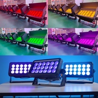 Projecteur LED Par extérieur RGBWA Wash Light 18*20W 4-en-1 IP65 Contrôle DMX512 Angle de lentille 45° pour DJ, Mariage, Scène, Mur de ville