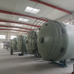 خزانات تخزين أفقية من البلاستيك المقوى بالألياف الزجاجية للمواد الكيميائية من شركة هيبي تينغدري - Product Image 4