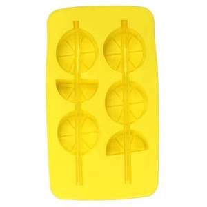 Molde de Silicona Sostenible en Forma de Limón para Niños, para Hacer Helados Caseros con Palitos - Product Image 1
