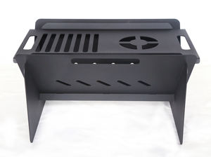 Réchaud de camping en acier et <span class=keywords><strong>bois</strong></span>, pliable, avec logo personnalisé, pour extérieur, barbecue, feu de camp, haute pression - Product Image 2