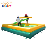 Parcours d'obstacles gonflable WINSUN certifié CE, imperméable et ignifuge, pour activités interactives en extérieur