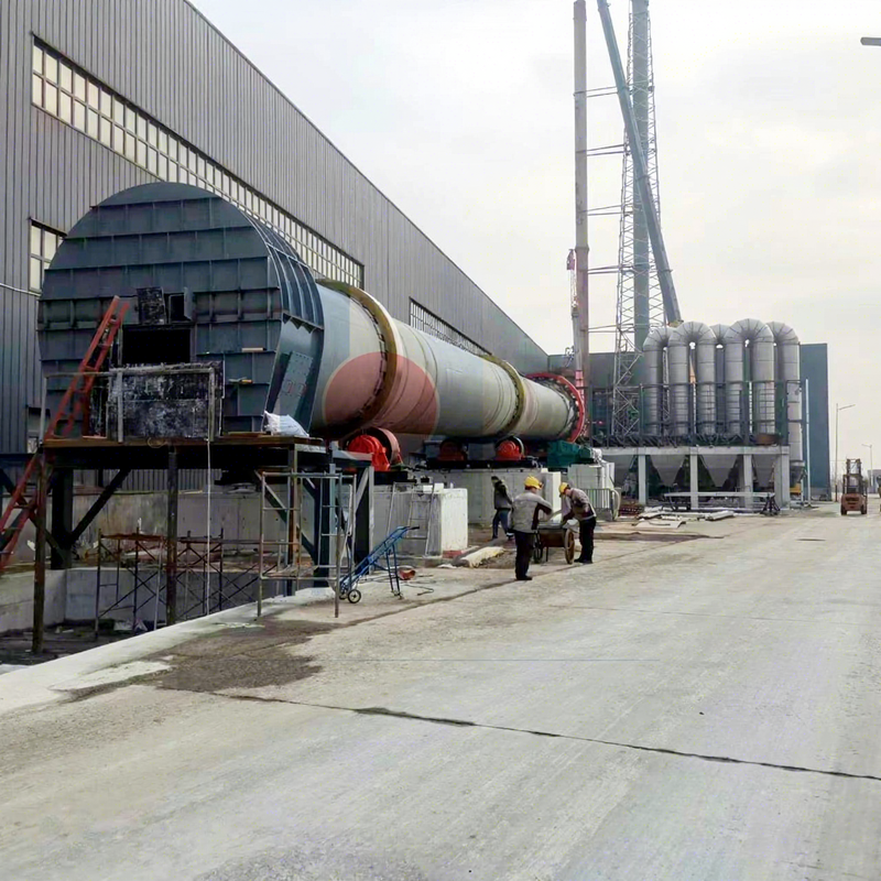 Input 500TPD Zinc Ore Rotary Kiln