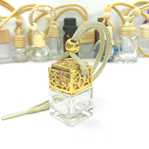 Wholesale Empty <strong>Car</strong> <strong>Diffuser</strong> Perfume Bottle 8ml Screen Printing Multi Color <strong>Refillable</strong> Home &amp; <strong>Car</strong> Air Freshener Pendant - Product Image 4
