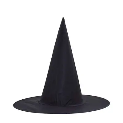 Collapsible Wizard Caps Costume Props Witch Hats Black Oxford Cloth Wizard Halloween Hat