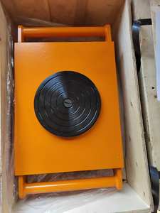 Heavy Duty 3-18 tonnes Chargement Réservoir Chariot Patins à roulettes 33000lbs Crics Manuel Acier Cargo Chariot pour Machines Roller Cargo - Product Image 2