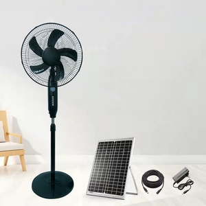 Ventilador de Pedestal Solar Multifuncional Inteligente con Oscilación y Salida Tipo-C para el Hogar - Product Image 5