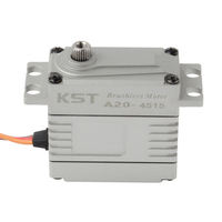 Moteur servo brushless industriel à grande échelle pour modèle RC KST A20-4515 50Kgf.cm 0.13sec HV en bronze phosphoreux et acier trempé
