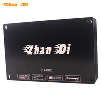 Nuevo Diseño, Amplificador DSP de Audio para Auto de 4 Canales, Clase AB, Bluetooth sin Pérdidas, Procesador de Crossovers, Marca TBANX, 100W RMS de Potencia