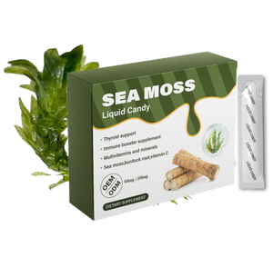 Suplemento de Musgo Marino con Vitaminas y Minerales OEM, Gel de Musgo Marino para Suplementar Yodo, Calcio, Hierro y Magnesio con Vitamina C para el Apoyo Inmunológico - Product Image 1