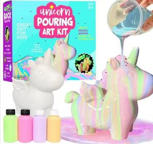Kits de peinture <span class=keywords><strong>licorne</strong></span> ours fluide bricolage avec peinture acrylique fluide pour enfants <span class=keywords><strong>licorne</strong></span> lumineuse créative faite <span class=keywords><strong>à</strong></span> la main - Product Image 4