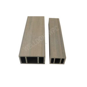 Perfiles Tubulares Huecos de Coextrusión WPC, <span class=keywords><strong>Tubo</strong></span> Ligero y Resistente de WPC (Compuesto de Madera y Plástico), <span class=keywords><strong>Tubo</strong></span> de Madera Resistente a las Termitas - Product Image 2