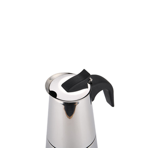 Cafetière à expresso 6 tasses grande capacité et cafetière moka en acier inoxydable 304 avec couvercle pour usage domestique - Product Image 5