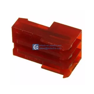 Bom List Support 641237-<strong>3</strong> <strong>3</strong> Position Rectangular Receptacle <strong>Connector</strong> <strong>IDC</strong> Gold 2.54mm Pitch 6412373 Female Socket Contact Red - Product Image 1