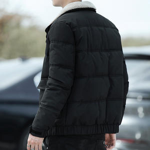 Veste d'hiver décontractée confortable de style urbain simple et durable, prix de gros, personnalisable - Product Image 6