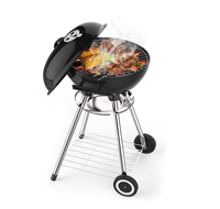 YUEYOU Outils de barbecue pliables jetables pour charbon de bois, pour grillades en extérieur, compatibles Kamado et Apple Grill, faciles à assembler et à nettoyer, finition émaillée, résistants à la flamme