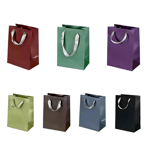 Bolsas de Papel Personalizadas Sofisticadas, Bolsas de Regalo Resistentes al Agua de Primera Calidad para Boutiques de Ropa - Product Image 2