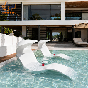Tumbona de Diseño para Exteriores, de Fibra de Vidrio, Resistente al Agua, para Piscina o Playa - Product Image 3