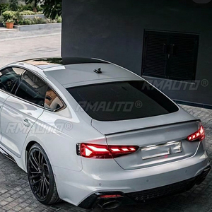 Aileron de coffre arrière pour Audi A5 S5 2017-2023, en ABS de haute qualité, couleur apprêtée, décoration d'aileron de voiture - Product Image 4