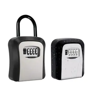 Wandmontage Autosleutel Safe Security Key Lock Box Home Storage Key Lock Box Voor Outdoor Sleutel Doos Kluizen