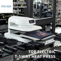 Presse à Chaud Électrique Automatique à Plat pour T-shirts, Meilleure Vente, Qualité Professionnelle avec Impression de Logos pour Vêtements
